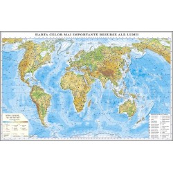 Harta celor mai importante resurse ale lumii 