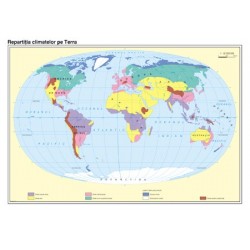 Harta Pamantul. Distributia spatiala a climatelor