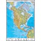 America de Nord. Harta fizica