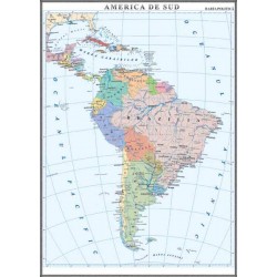 Harta politica a Americii de Sud