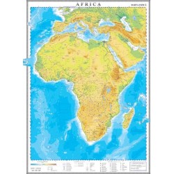 Harta fizica a Africii