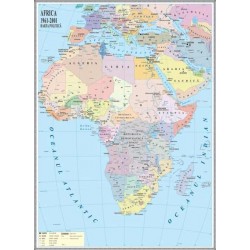 Harta politica a Africii