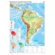 America de Sud: Harta fizicogeografica si a principalelor resurs