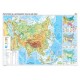 Asia: Harta fizico-geografica si a principalelor resurse natural