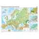 Europa: Harta fizico-geografica si a principalelor resurse natur