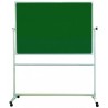 Tabla scolara verde pe suport mobil