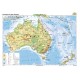 Harta Australia si Noua Zelanda