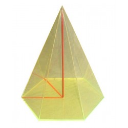 Piramida hexagonala regulata