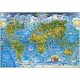 Harta Lumii pentru copii cu sistem electric de rulare