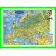Harta Europei pentru copii (proiecţie 3D)