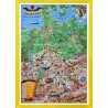 Deutschland Karte fur Kinder - 3D Reliefkarte 