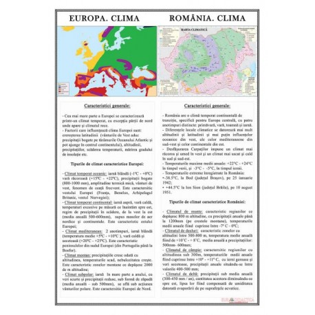 Europa. Clima / Romania. Clima