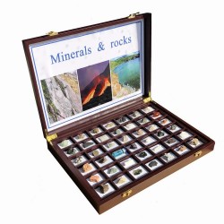 Set de roci si minerale (49 de tipuri)
