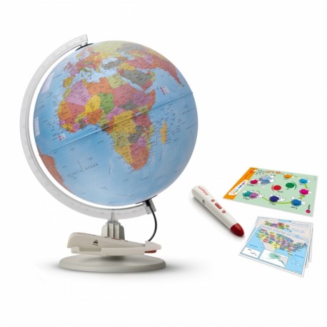 Glob iluminat National Geografic Natgeo cu creion vorbitor si incarcare USB