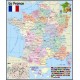 Harta murala "La France"